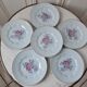 Set of 6 dessert plates Montereau early twentieth century.