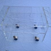 Plexiglas coffee table from Marais International