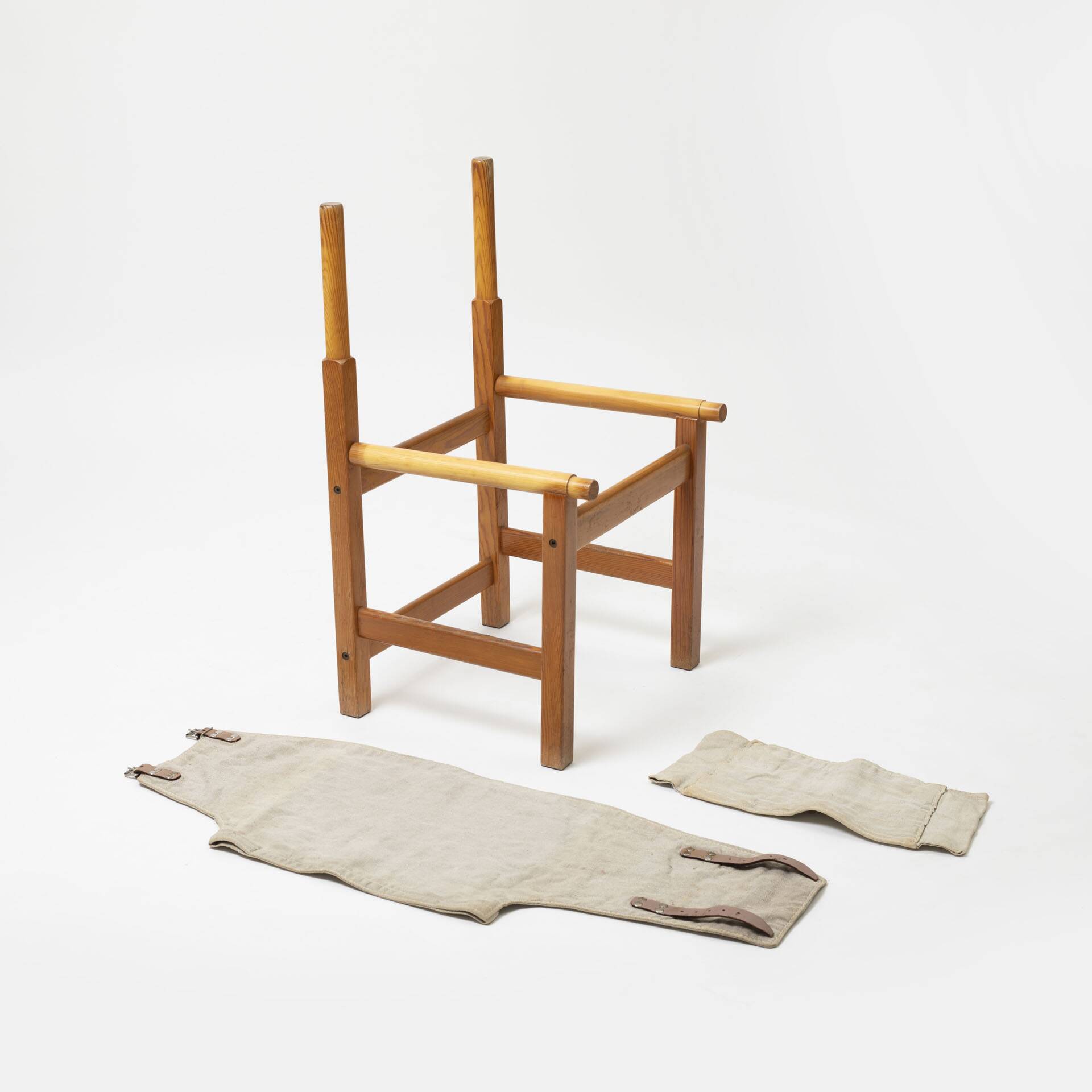 Set of 3 rare dining chairs 'Kotka' by Tomas Jelinek for Ikea, 1980s