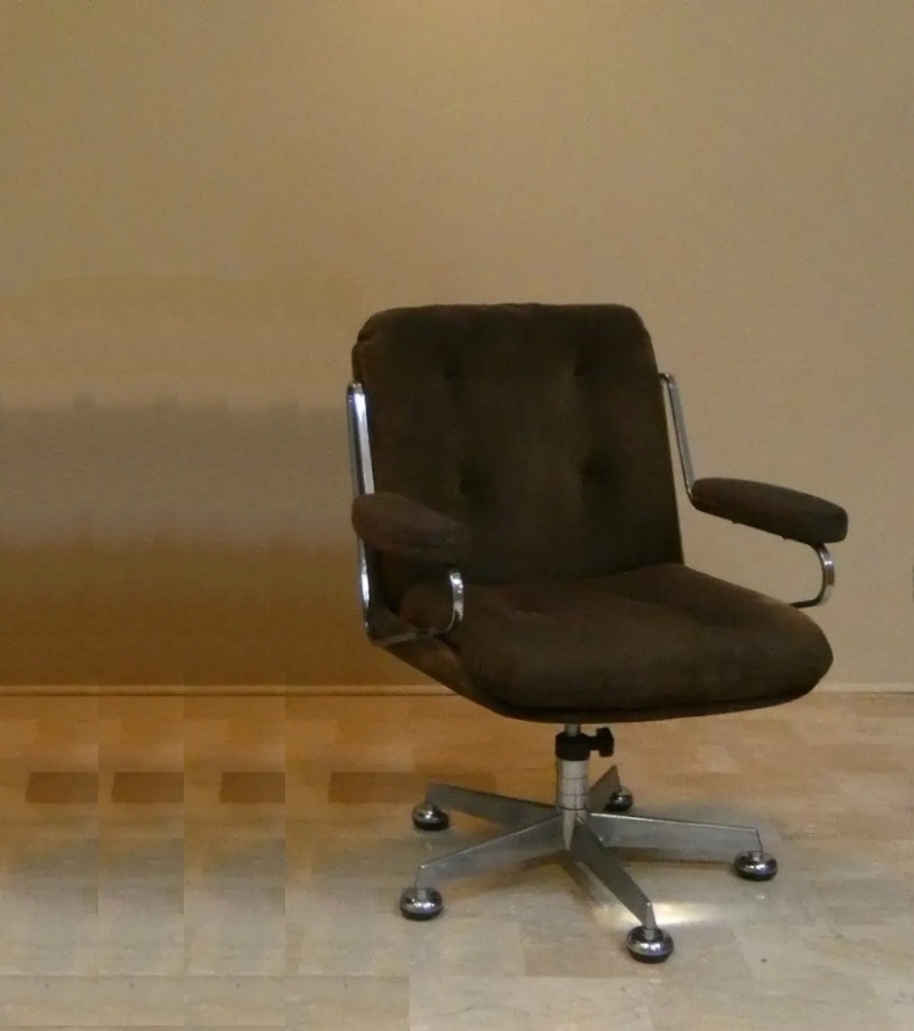 KS 172 H executive chair by Karl-Erik Ekselius for Joc Möbel Ab, 1970s