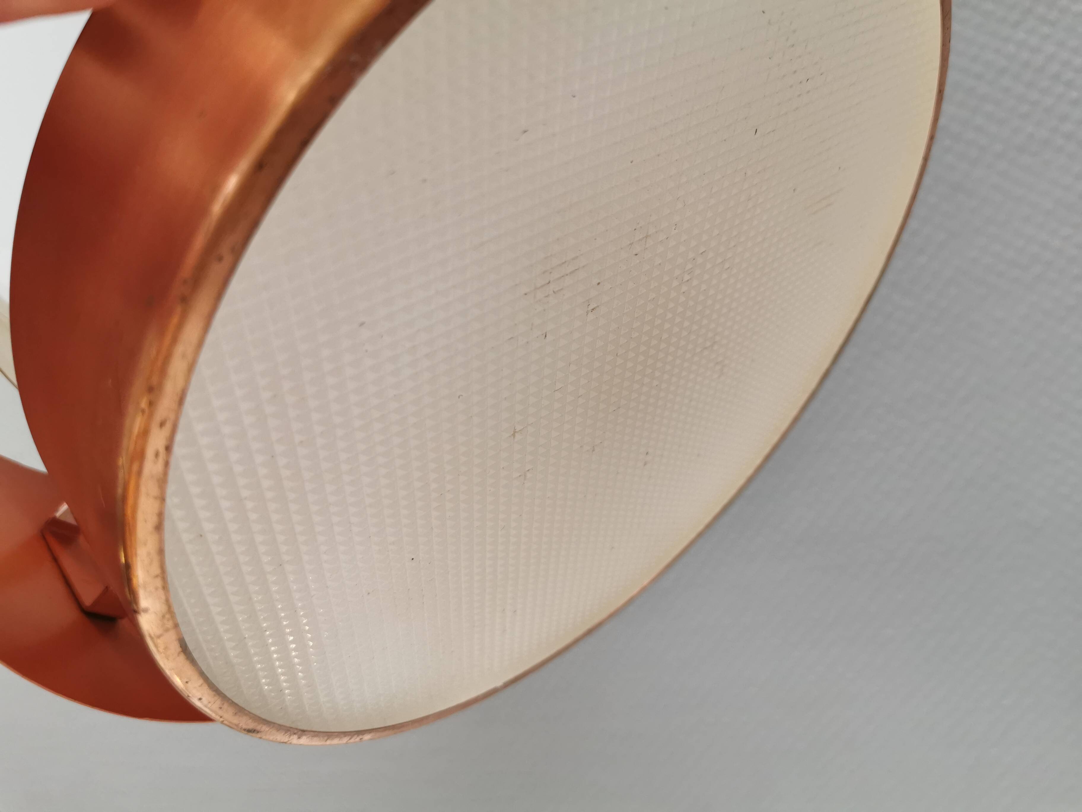 Hanging lamp, model Saturn designed by Jo Hammerborg Denmark 1963