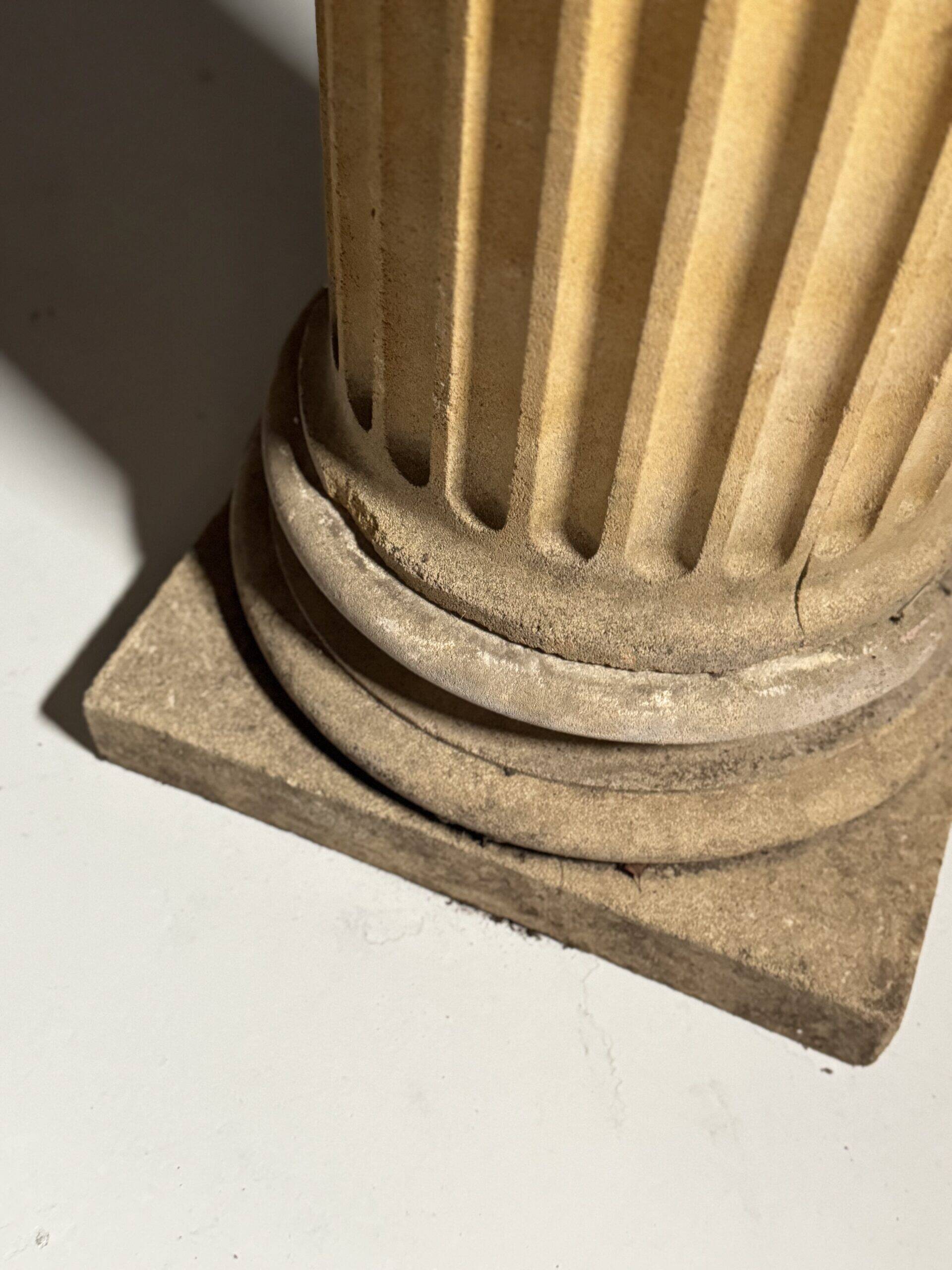 Bust on pedestal 20th century Antinous