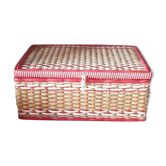 Sewing box rope and scoubidous 60s