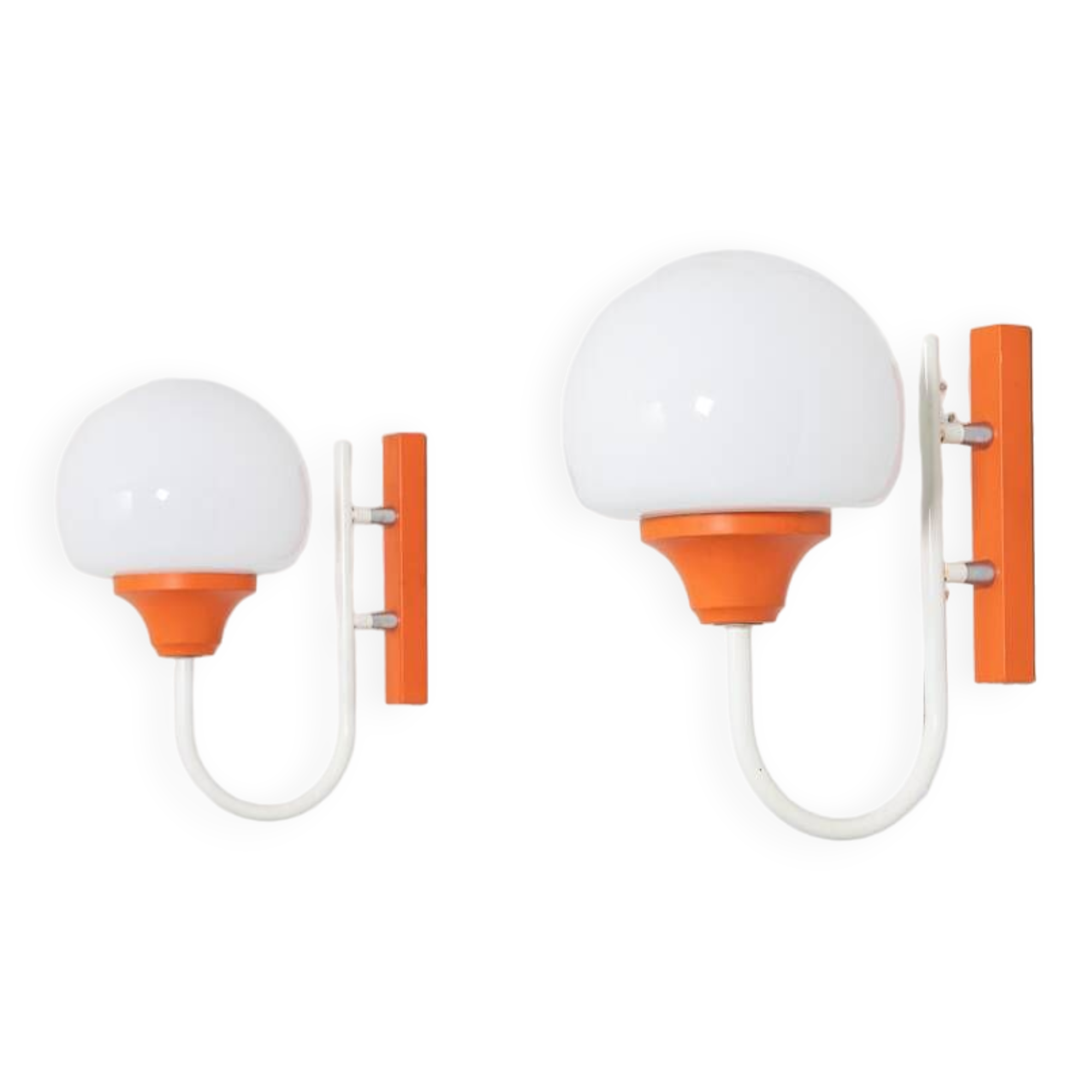 Pair of Italian Modern wall lamps, 1960’s