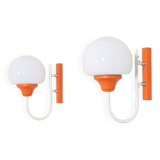 Pair of Italian Modern wall lamps, 1960’s