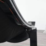 Leather Armchair by Åke Fribytter for Nelo Möbel, Sweden, 1970s