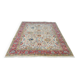 Tapis persan Tabriz vintage fin, 204 x 141 cm