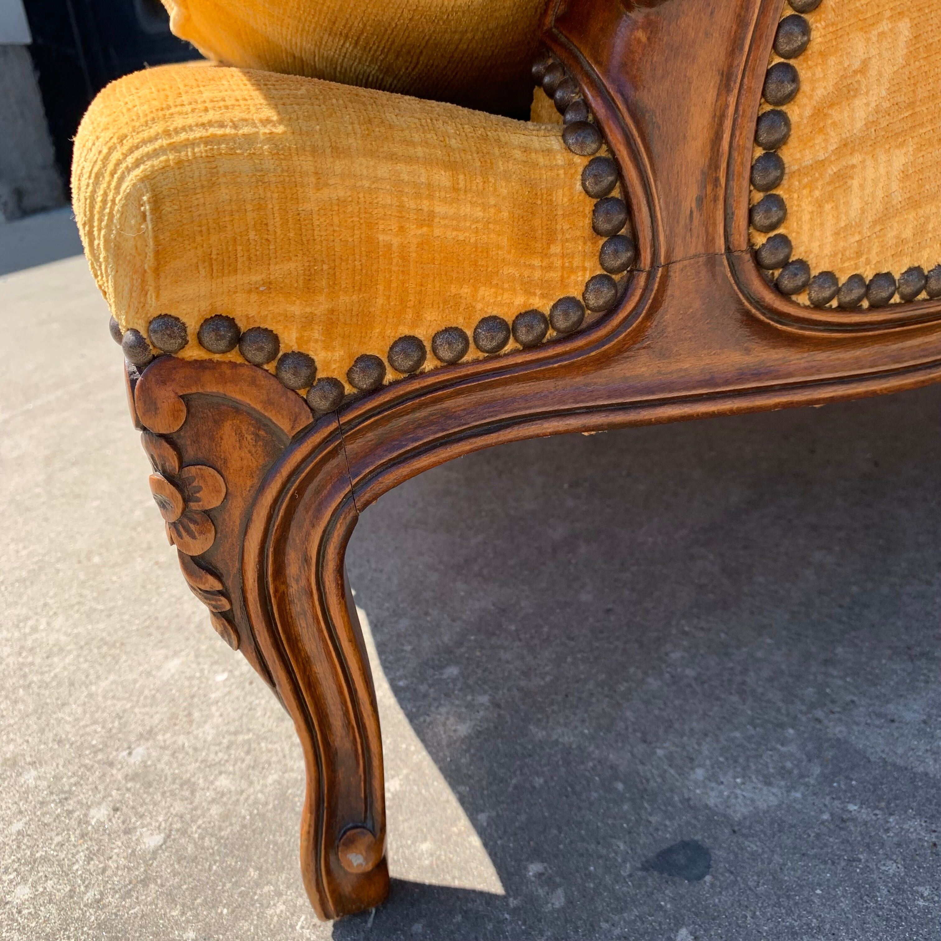 Louis XV style armchair