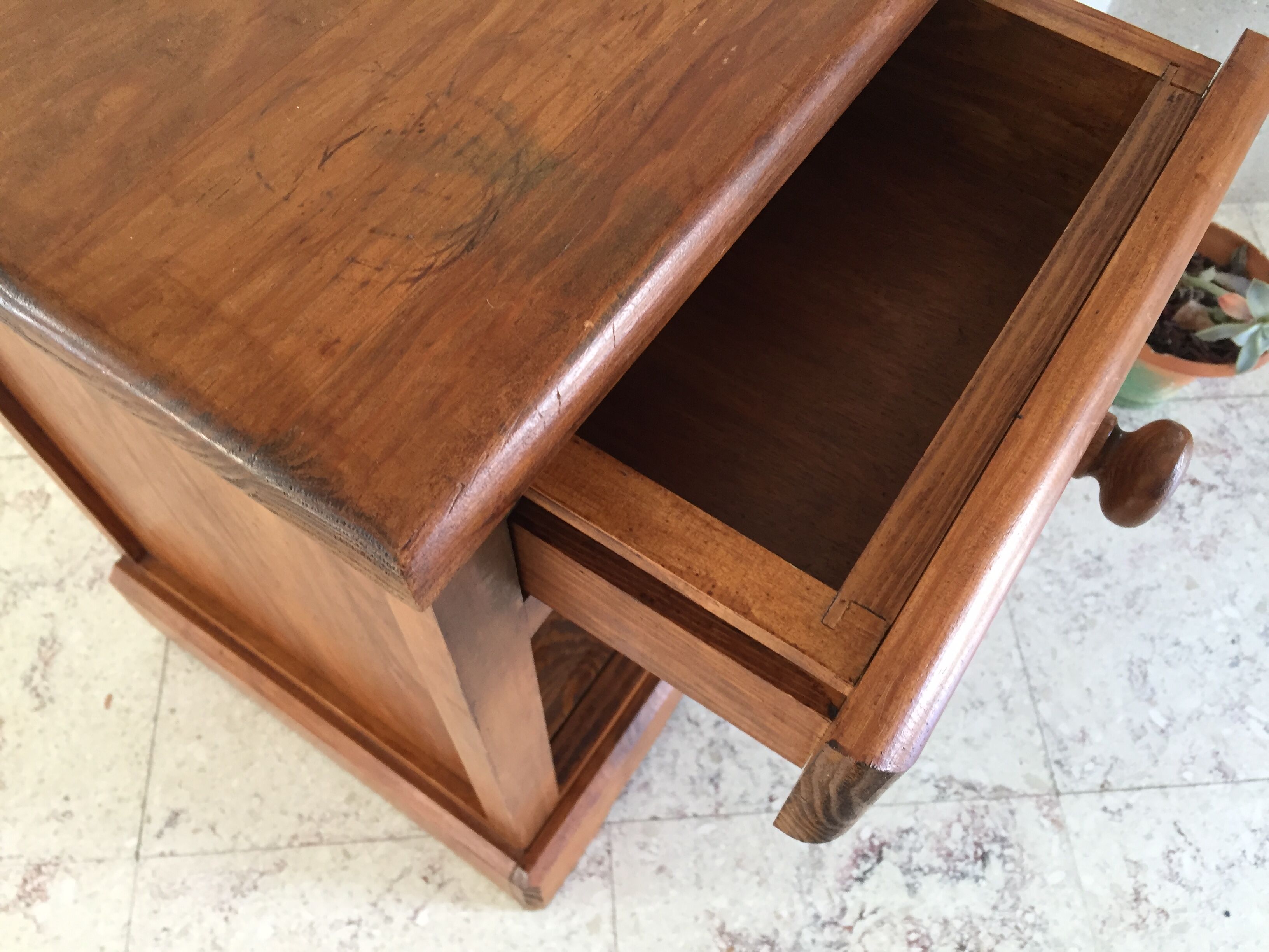 Table de chevet vintage