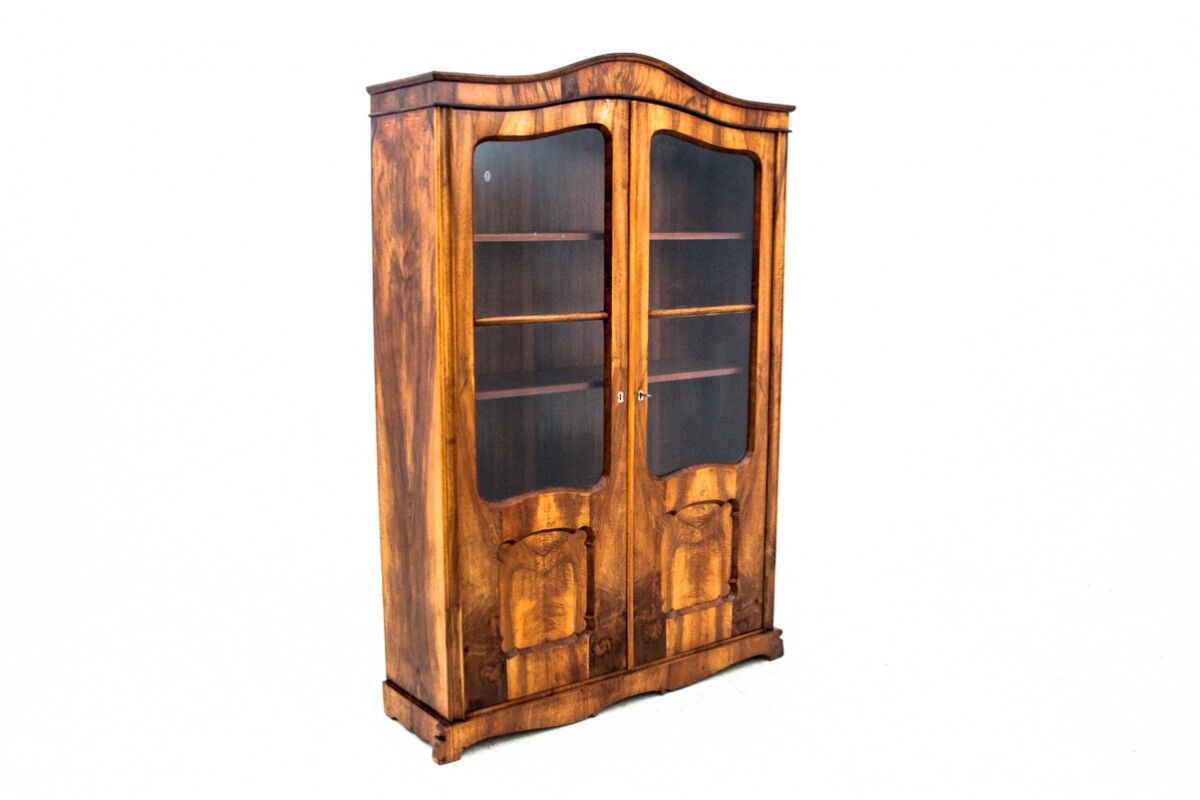 Antique bookcase, Northern Europe, around 1890