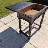 Box table at the end of 19th