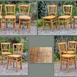 Lot 4 chairs bistro luterma