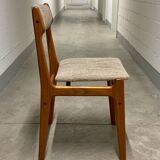 4x Teak Dining Chairs Denmark 60s