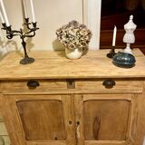 Parisian buffet in raw wood