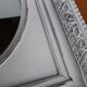 Mirror Napoleon III shabby chic 55x48 cm
