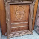 Cadre en bois et stucs dorés de style Louis XV - 70 x 50 cm