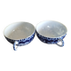 Blue Chinese Porcelain Teacups