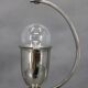1930s Czech Art Deco nickel table lamp