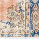 3x6 Rug For Living Room Pale Orange Blue Handmade Turkish Rug, 104x176Cm