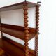 Napoleon III twisted column wall shelf