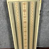 Louis XVI style screen with two leaves in lacquered wood circa 1850