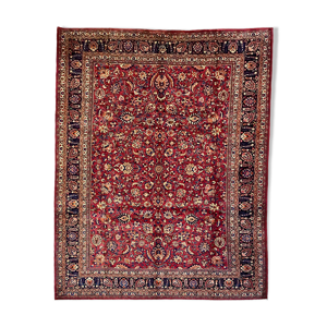 Tapis iranien prune