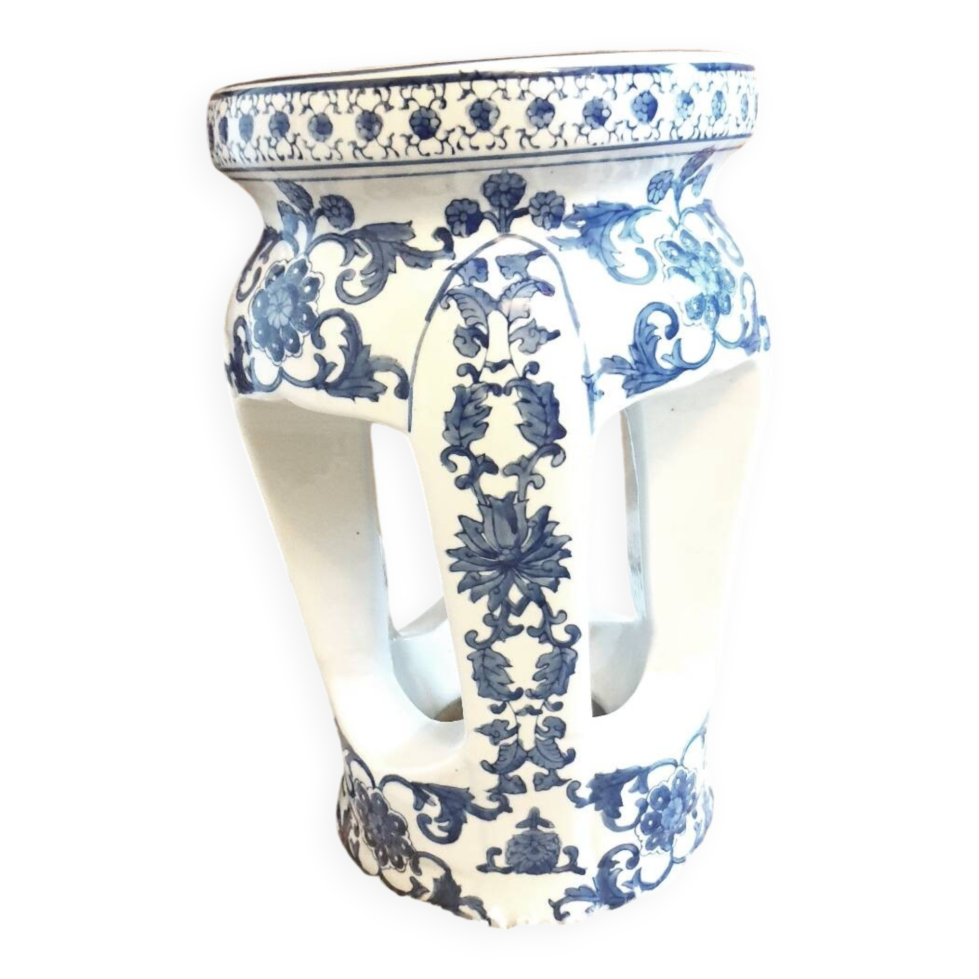 Ceramic stool or side table