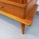 Vintage oak wardrobe from the 1960s.