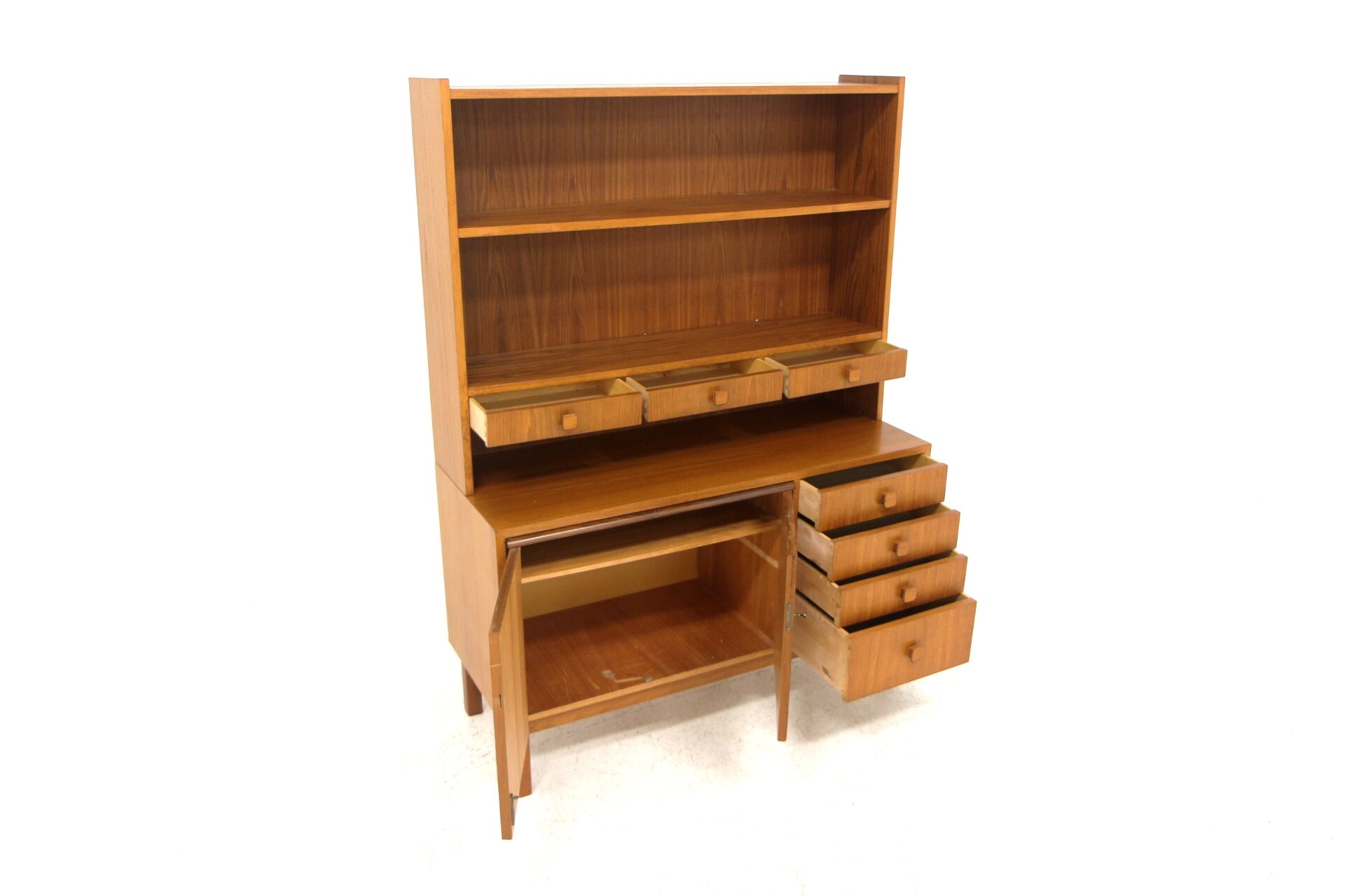 Scandinavian teak library, Sweden, 1960