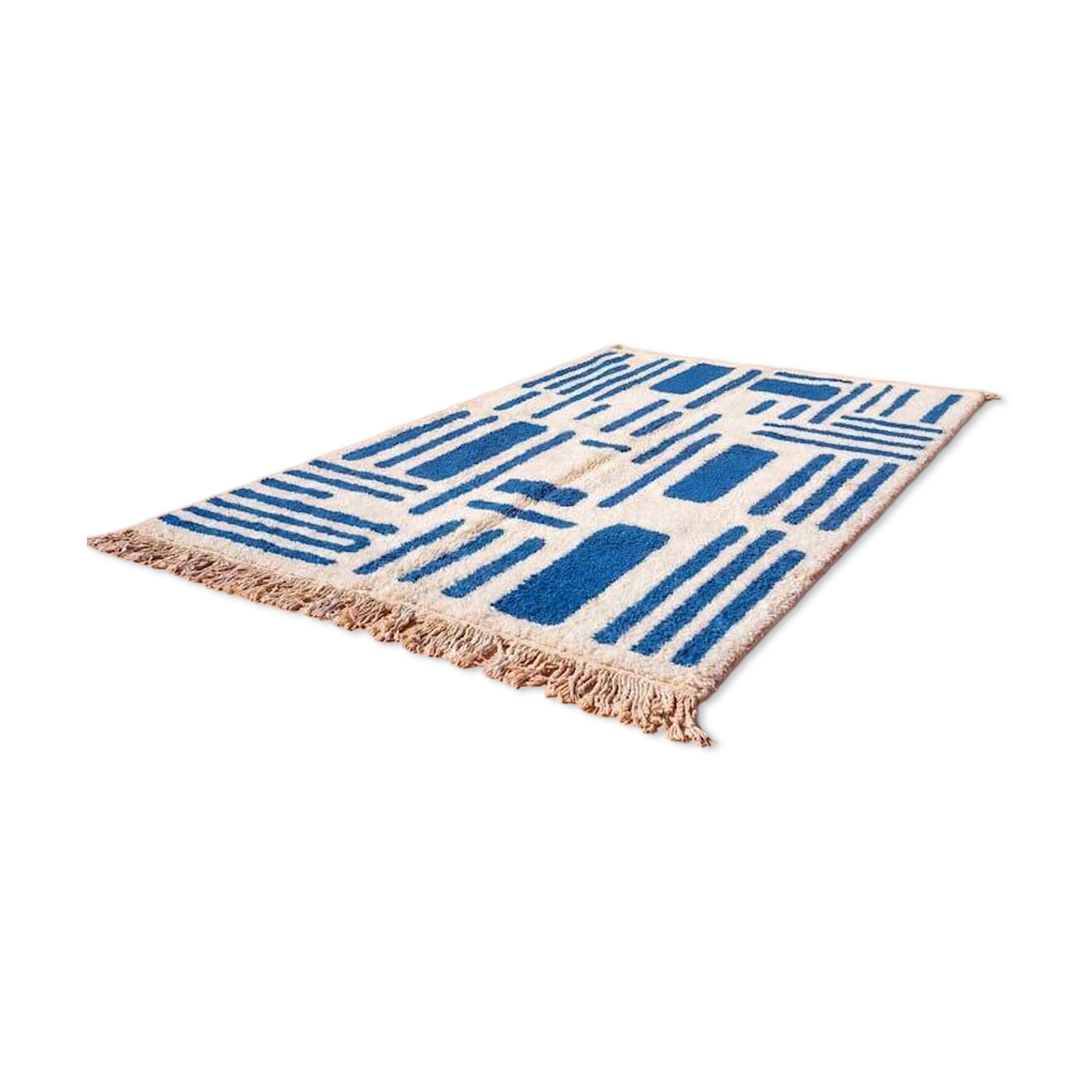 Handmade pure wool rug, size 200 x 300 cm.