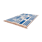 Handmade pure wool rug, size 200 x 300 cm.