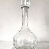 Carafe ronde en verre, à décanter ou à whisky
