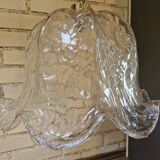 Lampe de Murano, attribuée à Mazzega.