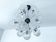 Large Sputnik glass pendant lamp, 1970s