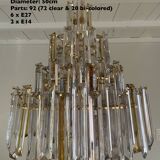 Vintage Paolo Venini chandelier, 1970s