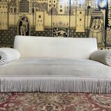 Empire velvet beige style sofa