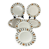Porcelain plates, Badonviller France