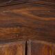 Classic Piedmontese walnut wardrobe from the early 18th century