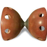 Former diabolo Diavolux rubber toy