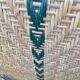 Old rattan chair