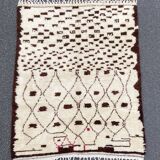 Large contemporary Moroccan Berber rug modern wool design