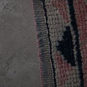 Vintage Turkish Oushak Rug Handwoven 119x330 cm