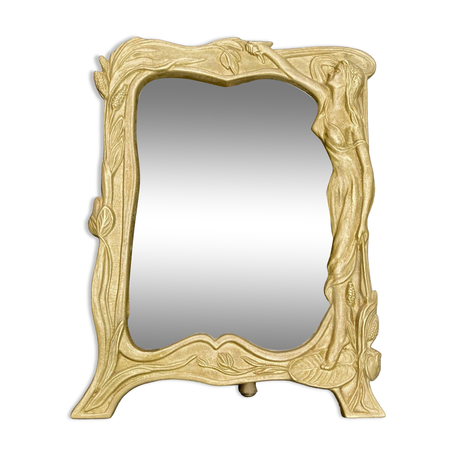 Cadre photo en bronze art nouveau N°3