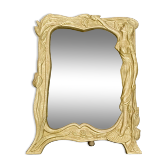 Art Nouveau bronze photo frame N°3