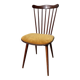 Baumann “Minuet” chair with yellow seat