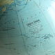 Globe terrestre tripode Taride des années 60