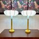 Pair of Scandinavian design lamps from the 1960s.