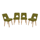 Shell Chairs from Bydgoszcz Furniture Factory, Poland, 1960s, Set of 4