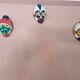 Lot de 3 masques passeport africain
