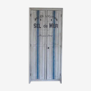 Armoire parisienne "sac en location - sel de mer"